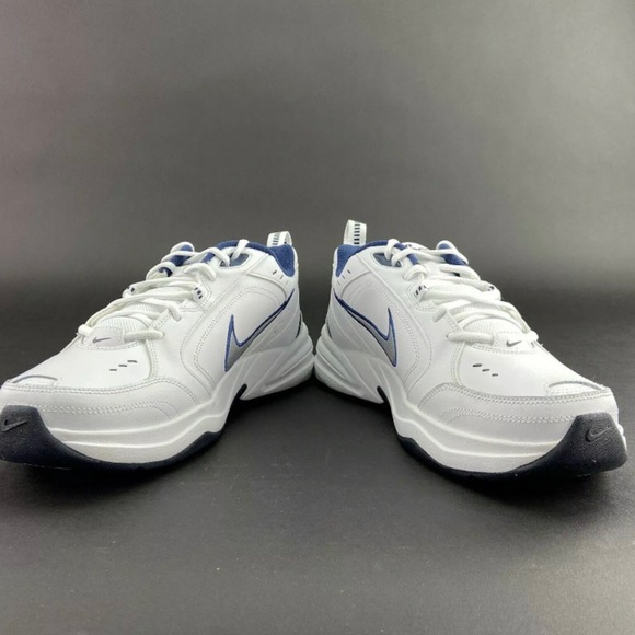 Nike Men's Air Monarch IV White Training Shoes 4E - Picture 7 of 10